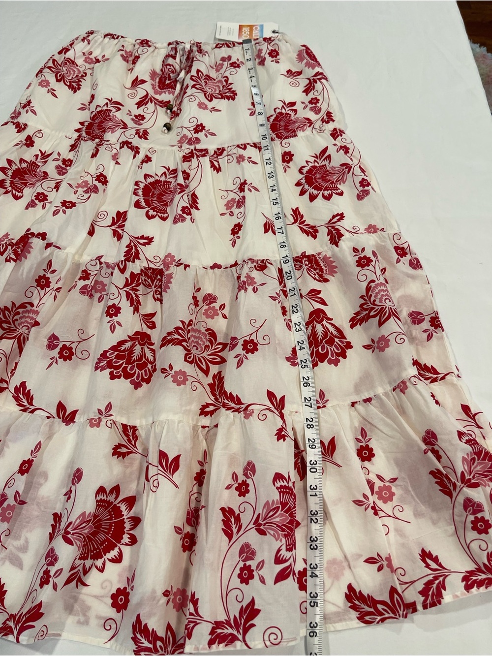 Cali 1850 | NWT | Floral Maxi | Red | M